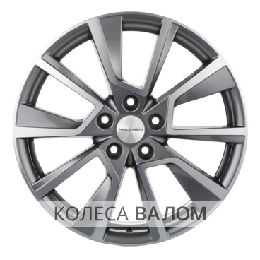 Khomen Wheels KHW1802 (Tucsun) 7x18 5x114.3 ET51 67.1 Gray-FP